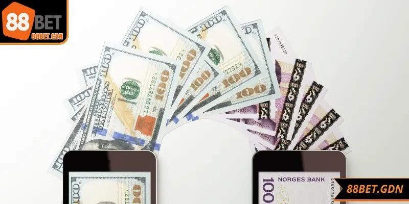 Một số cách thức nạp tiền 88BET phổ biến 